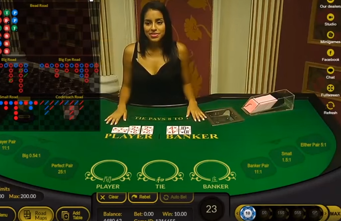 Immersive Live Baccarat – Bet and Win with Real Dealers
